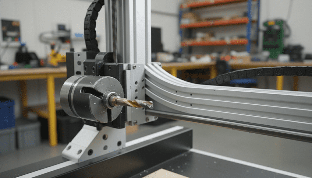flexão do eixo em router CNC flexão do eixo em router CNC