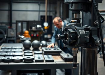 furadeira industrial e furação em série