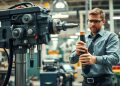 furadeira industrial e produtividade