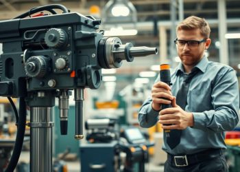 furadeira industrial e produtividade