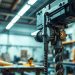furadeira industrial e rigidez estrutural