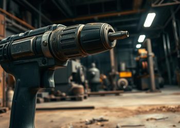 furadeira industrial em ambientes severos