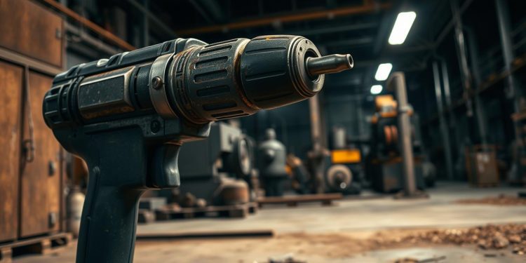 furadeira industrial em ambientes severos