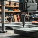 furadeira industrial para grandes chapas
