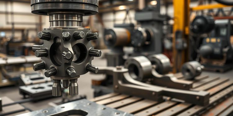 furadeira industrial para peças grandes