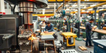 furadeira industrial para produção seriada