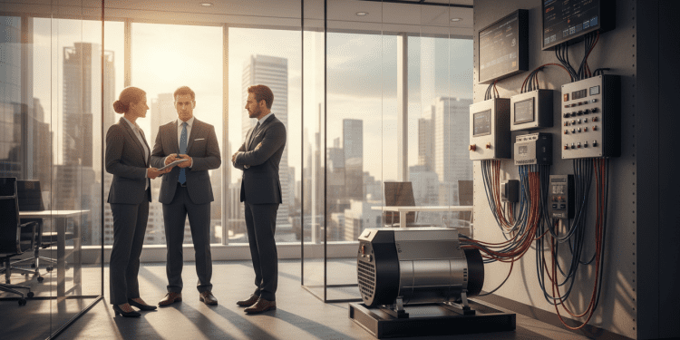 gerador de energia e dependência operacional