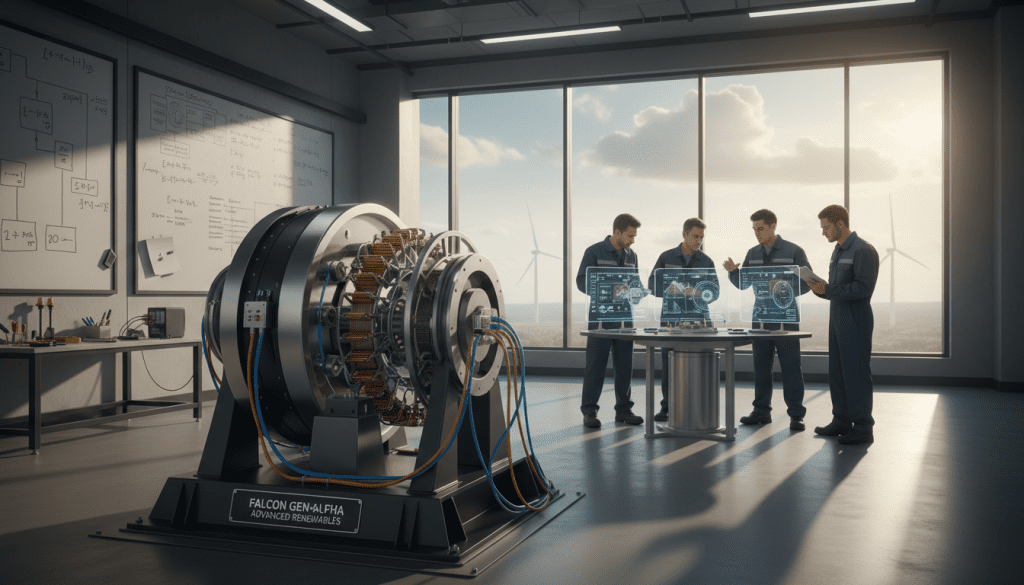 gerador de energia renovável