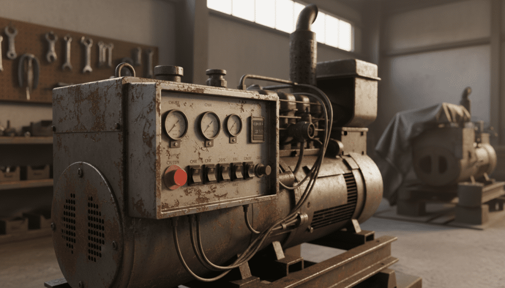 gerador diesel usado