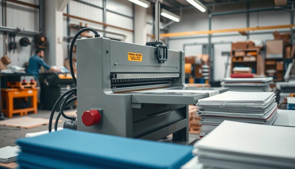 guilhotina industrial corte preciso