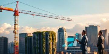 guindaste e crescimento da empresa