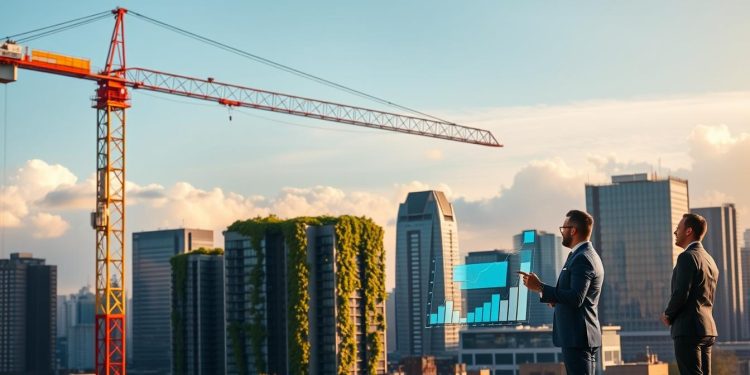 guindaste e crescimento da empresa