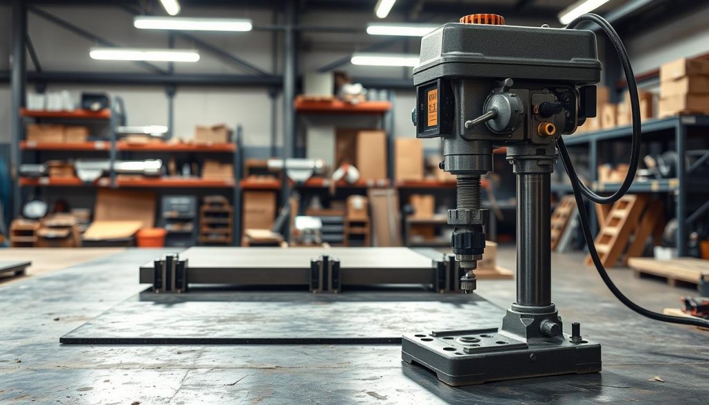 heavy duty industrial drill for sheet metal