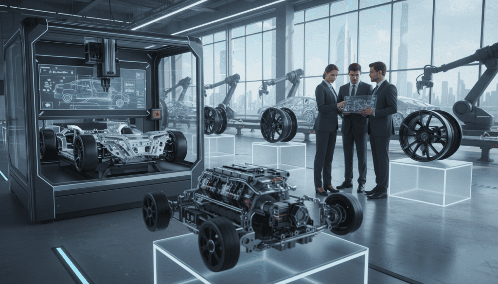 impressão 3D na indústria automotiva