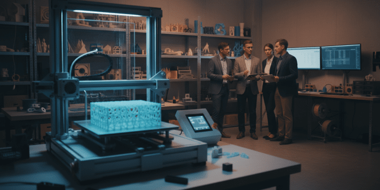 impressora 3D e SLA