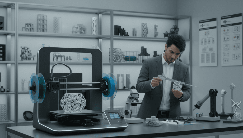 impressora 3D e controle de qualidade impressora 3D e controle de qualidade