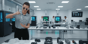 impressora 3D e controle de qualidade