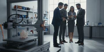 impressora 3D e crescimento
