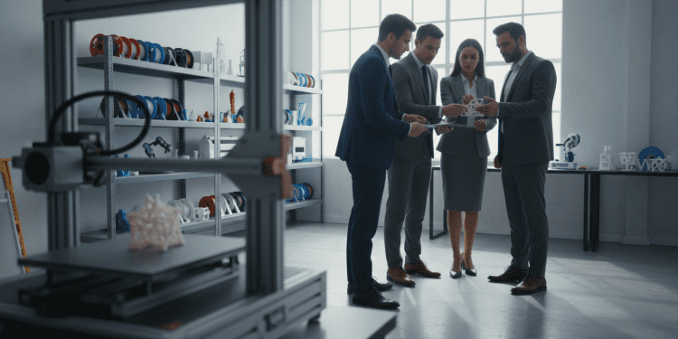 impressora 3D e crescimento