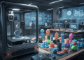 impressora 3D e escala