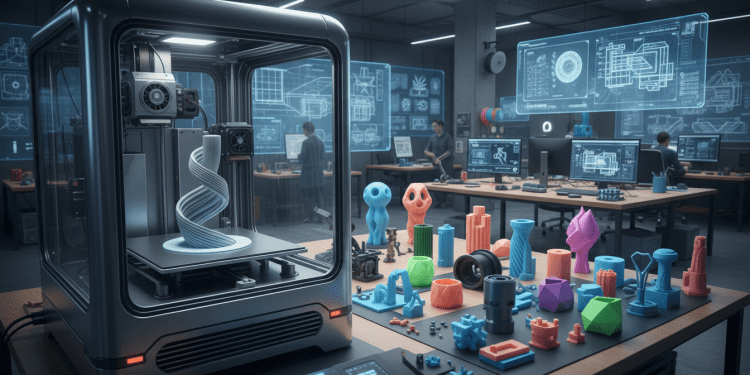 impressora 3D e escala