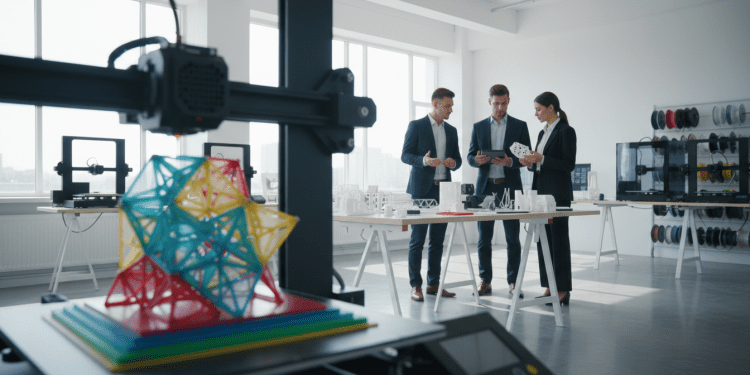 impressora 3D e escala operacional