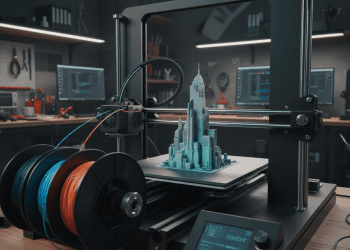 impressora 3D e grandes volumes