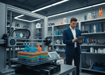 impressora 3D e ilusão de automação