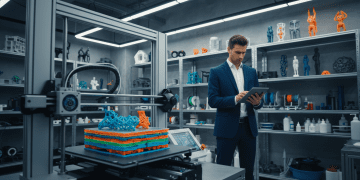 impressora 3D e ilusão de automação