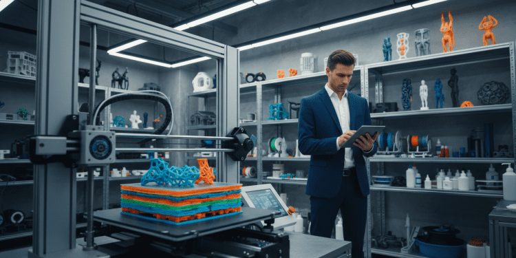 impressora 3D e ilusão de automação