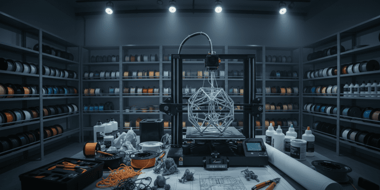 impressora 3D e limitações físicas