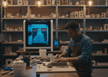 impressora 3D e moldes