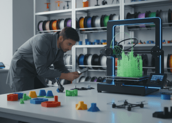 impressora 3D e pequenas séries