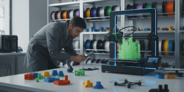 impressora 3D e pequenas séries