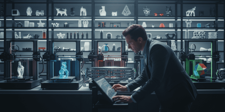 impressora 3D e previsibilidade de entrega