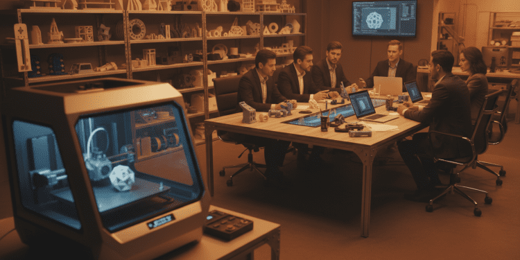 impressora 3D e priorização de pedidos