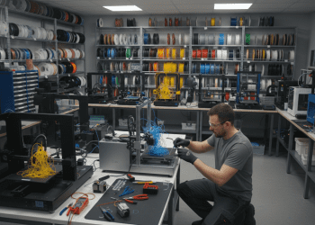 impressora 3D e problemas recorrentes