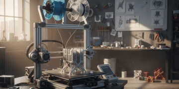 impressora 3D e retrabalho