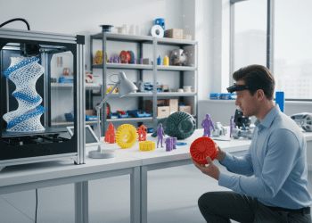 impressora 3D e retrabalho comercial