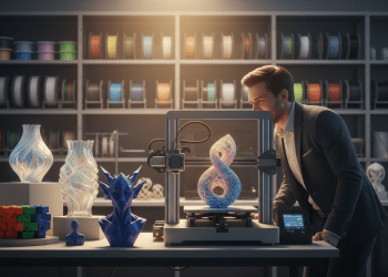impressora 3D e romantização