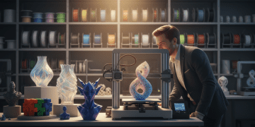impressora 3D e romantização