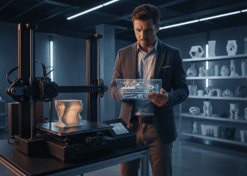 impressora 3D e taxa de falha