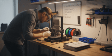impressora 3D usada e custo oculto