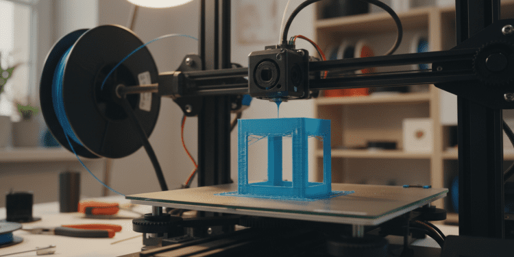 impressora 3D usada e estabilidade dimensional