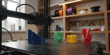 impressora 3D usada e precisão