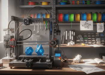 impressora 3D usada e reaplicação