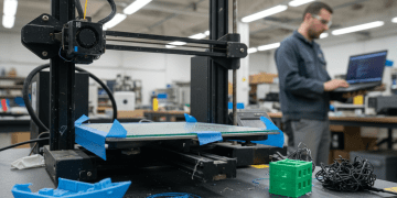 impressora 3D usada e repetibilidade