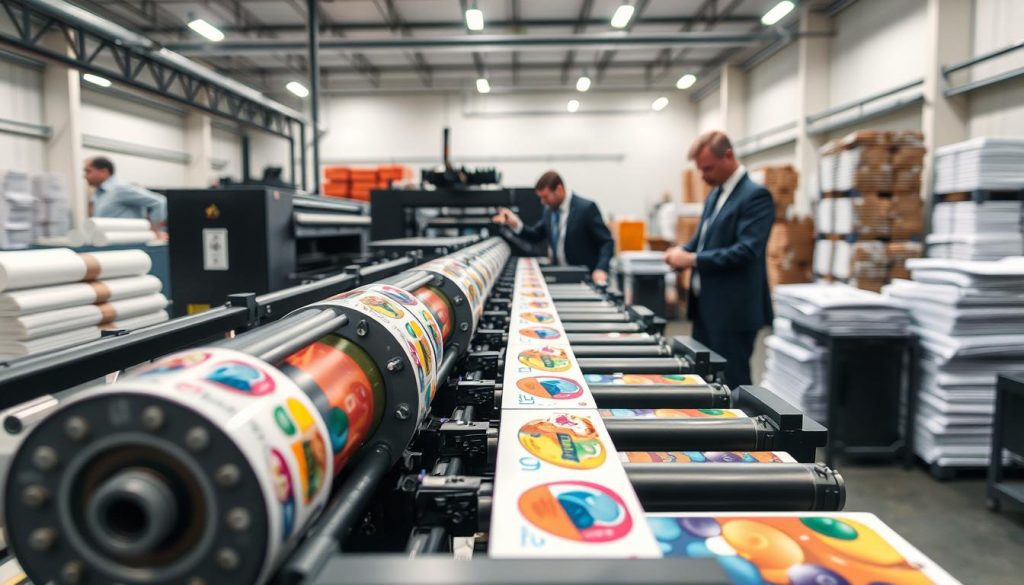 impressora flexográfica de alta qualidade