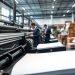 impressora flexográfica e desperdício de material