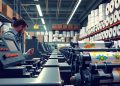 impressora flexográfica e pequenos lotes